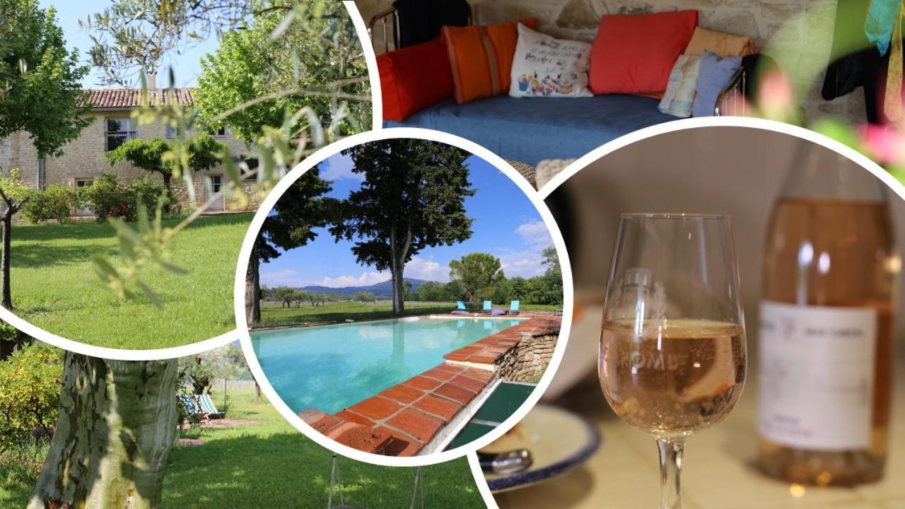 Domaine De Mas Caron Gite 4* Au Pied Du Ventoux En Provence Caromb Luaran gambar