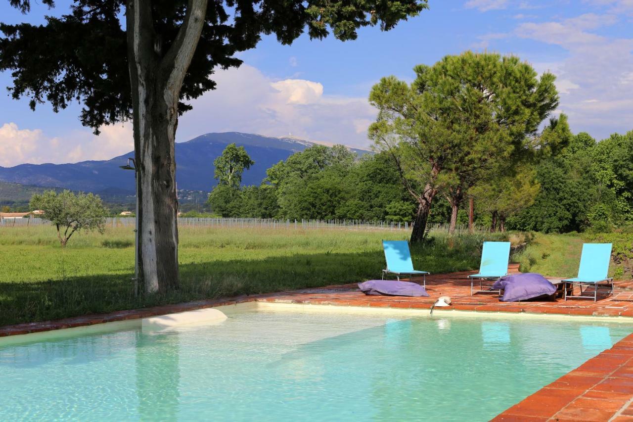 Domaine De Mas Caron Gite 4* Au Pied Du Ventoux En Provence Caromb Luaran gambar